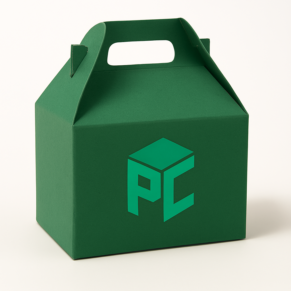 Custom Green Gable Boxes - Image 3